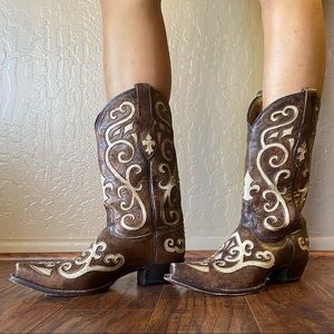 Tony Lama VF3024 Ladies Vaquero Western Boot
